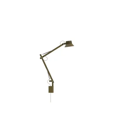 Muuto - Dedicate Vägglampa S2 Brown Green