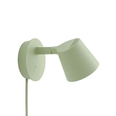 Muuto - Tip Vägglampa Light Green