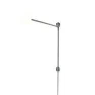 Nemo - Mini Potence Pivotante vägglampa grå, 2700K Lighting