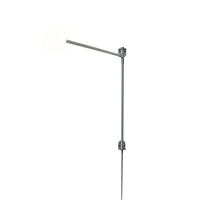 Nemo - Mini Potence Pivotante vägglampa grå, 2700K Lighting
