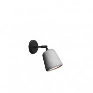 New Works - Material Vägglampa Light Grey Concrete