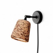 New Works Material vägglampa Mixed cork