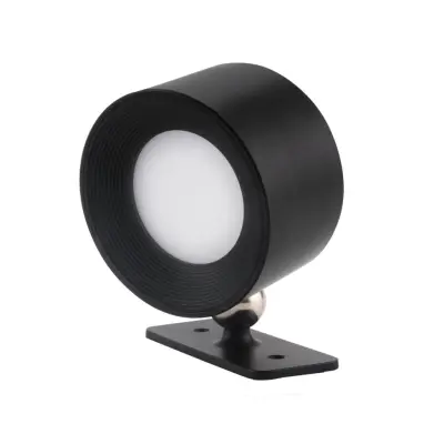 NO CABLE black vägglampa uppladdningsbar LED