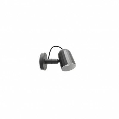 Noc Wall Button, Dark grey