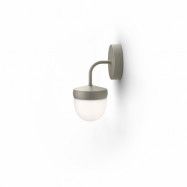 Noon Pan vägglampa frostad 10 cm Grå