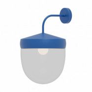 Noon Pan vägglampa klar 30 cm Blå