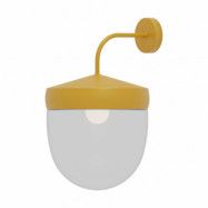 Noon Pan vägglampa klar 30 cm Guldgul