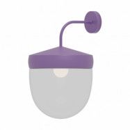 Noon Pan vägglampa klar 30 cm Lila
