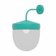 Noon Pan vägglampa klar 30 cm Turkos