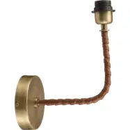 Nora vägglampa, Antikmässing 30cm