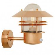 Nordlux - Blokhus Up Vägglampa w/Sensor Copper