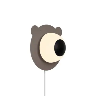 Nordlux - Bruna Bear vägglampa Brown