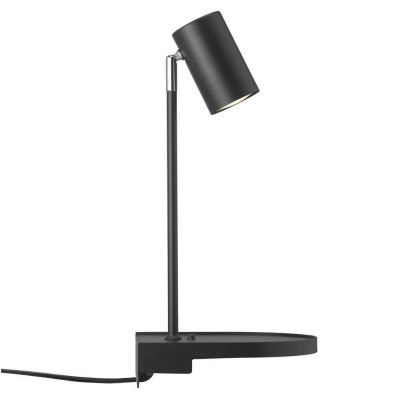 Nordlux - Cody Vägglampa w/USB-A Port for Charging Black