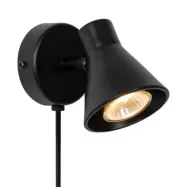 Nordlux - Eik Vägglampa Black