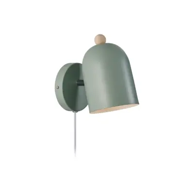 Nordlux - Gaston Vägglampa  Dusty Green