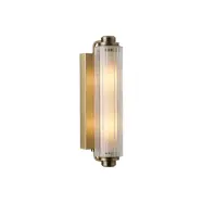 Nordlux - Nimal Double vägglampa, mässing, IP44, plast, metall
