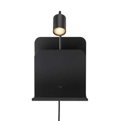 Nordlux - Roomi Vägglampa Black