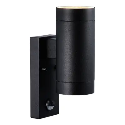 Nordlux - Tin Maxi Double Vägglampa w/Sensor Black