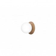 Nuura - Liila 1 Medium Vägglampa IP44 Dark Bronze/Opal White Nuura