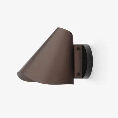 &Tradition - Bonnet SC103 Vägglampa Brons/Svart