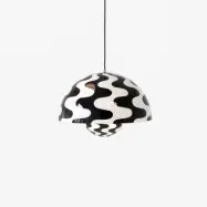 &Tradition - Flowerpot VP7 pendellampa svart/vit