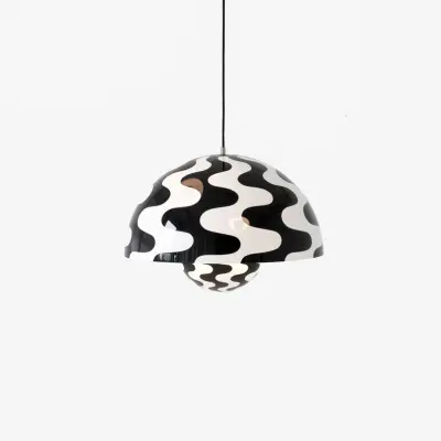 &Tradition - Flowerpot VP7 pendellampa svart/vit