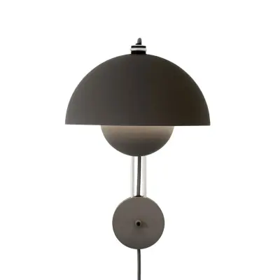 &Tradition - Flowerpot VP8 vägglampa matt svart