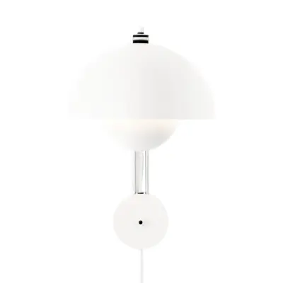 &Tradition - Flowerpot VP8 vägglampa Matt White