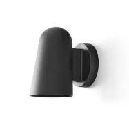 &Tradition Solid SC104 vägglampa Black