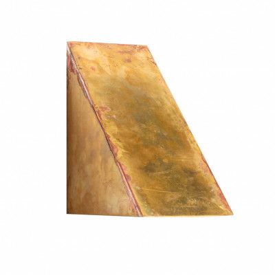 Oxid Vägglampa, Rå mässing