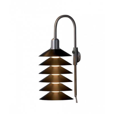 Pandul - Tip Top Vägglampa Svart