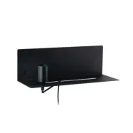 Paulmann - Devara vägglampa matt svart