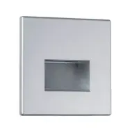 Paulmann - EDGE LED-vägginbyggnadslampa krom matt