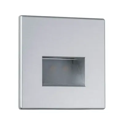Paulmann - EDGE LED-vägginbyggnadslampa krom matt