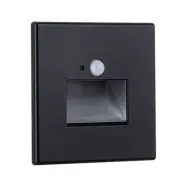 Paulmann - Edge Quadro LED Inbyggdsvägglampa Square Svart
