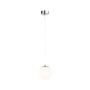 Paulmann - Gove LED-pendellampa IP44 krom/satin
