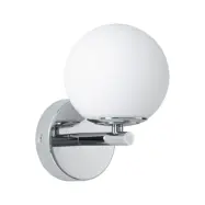 Paulmann - Gove LED-vägglampa IP44 3000K 400lm krom/satin