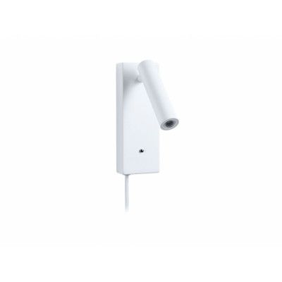 Paulmann - Hulda LED Vägglampa USB C 3-step Dim. Matt Vit