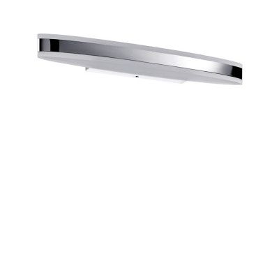 Paulmann - Kuma LED Vägglampa 9W IP44 Krom/Vit