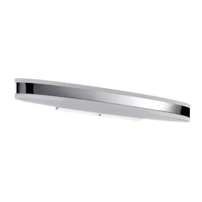 Paulmann - Kuma LED Vägglampa 9W IP44 Krom/Vit