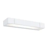 Paulmann - LED-vägglampa Lucille vit 40 cm dimbar IP44