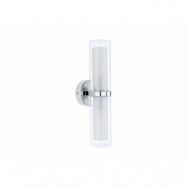 Paulmann - Luena 2 Vägglampa IP44 Dim. Krom/Clear