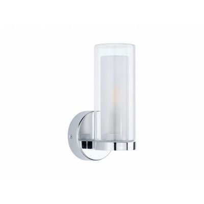 Paulmann - Luena LED Vägglampa IP44 Dim. Krom/Clear