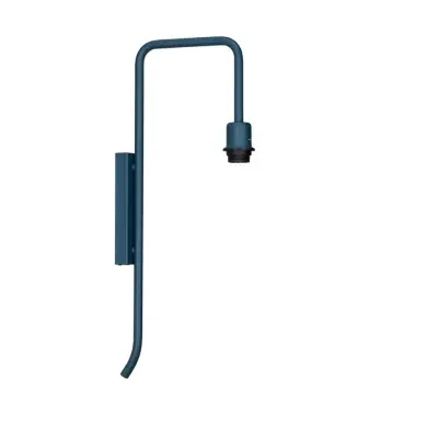 Pensile vägglampa fast inst azurite E27