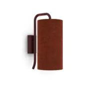 Pensile vägglampa S dark red E27