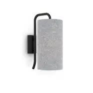 Pensile vägglampa S svartstruktur E27