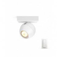 Philips Hue - Buckram Plafond Single Spot m/Switch White Amb. White Philips Hue