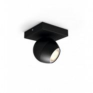 Philips Hue - Buckram Plafond Single Spot White Amb. Black