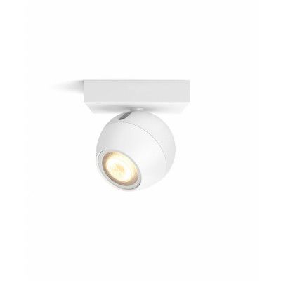 Philips Hue - Buckram Plafond Single Spot White Amb. White Philips Hue