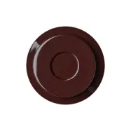 Pholc - Lille 18 vägglampa, mörkröd, aluminium, Ø 18 cm